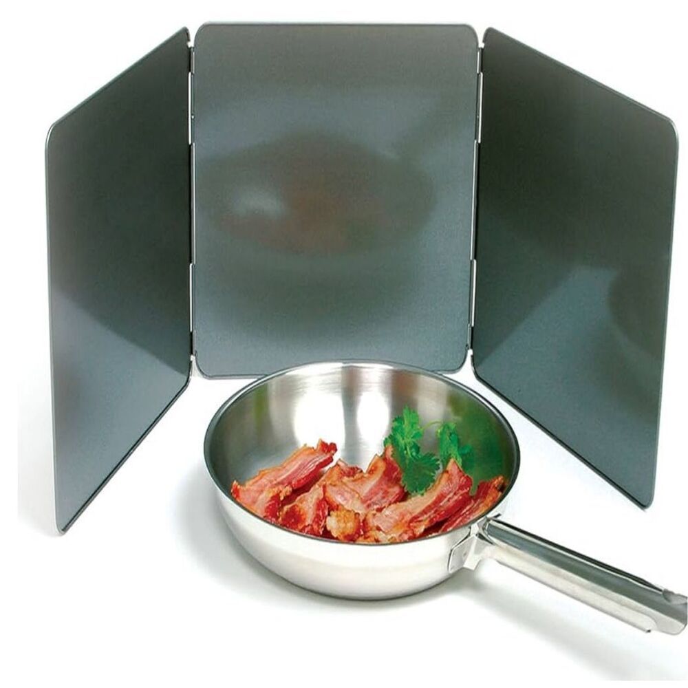 NEW Norpro 2063 Nonstick 3 Sided Splatter Guard , 10in/25.5cm x 9in/23cm